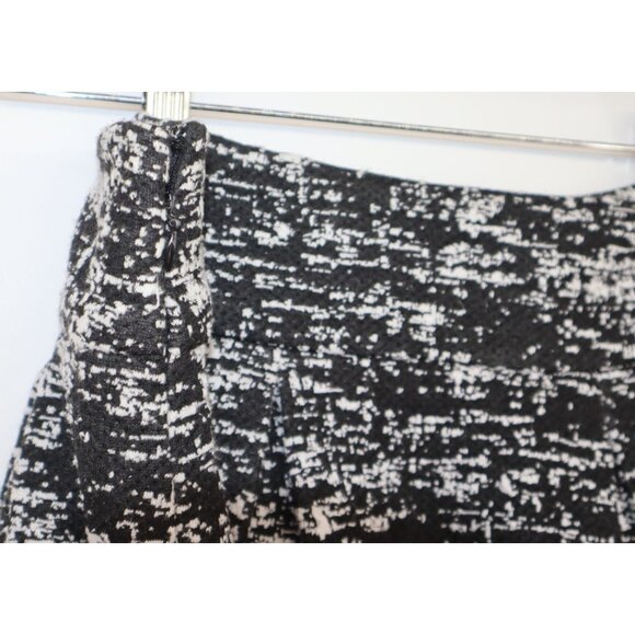 Karl Lagerfeld Paris Textured Flared Skirt Womens Sz 6 Office Siren Corpcore - Picture 8 of 11